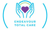Endeavour Total Care — hands holding a heart